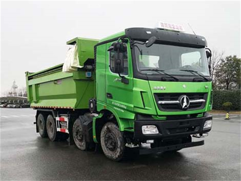 前四后八自卸垃圾车,环卫垃圾清运车