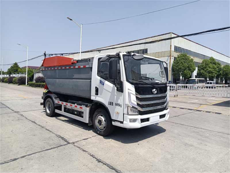 跃进7方新能源纯电动垃圾车,新能源纯电动垃圾车怎么样