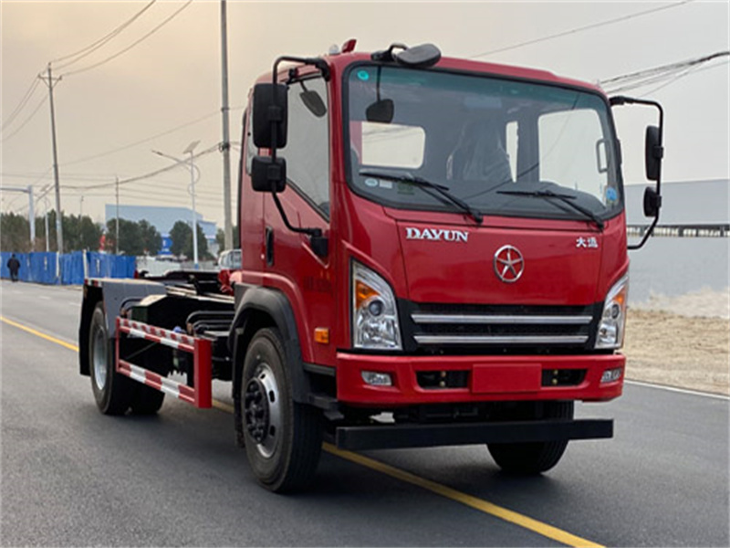 16吨大运勾臂垃圾车,建筑垃圾清运车怎么卖