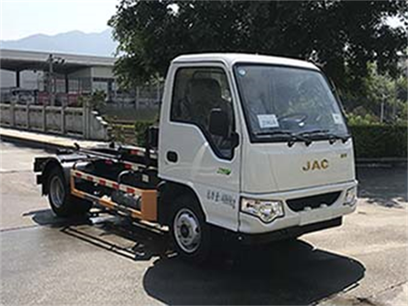 江淮3方勾臂垃圾车,3方生活垃圾清运车