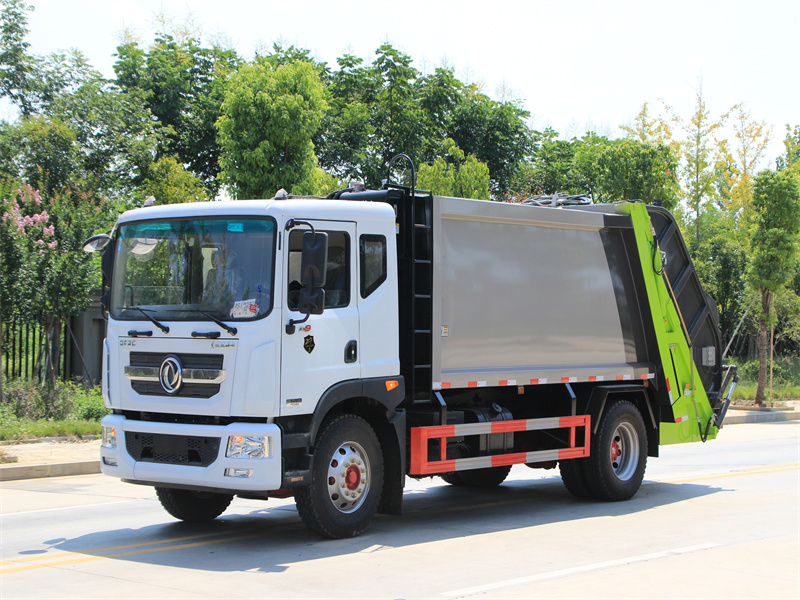 14方东风多利卡D9压缩垃圾车,14方垃圾车价格