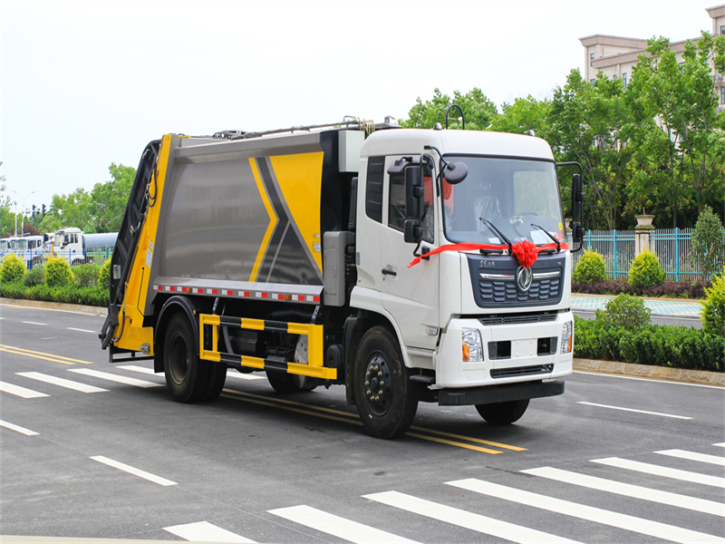 东风天锦12方压缩垃圾车,12方垃圾车多少钱