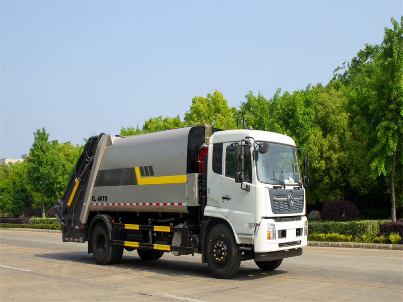 18方东风天锦压缩垃圾车,天锦垃圾车怎么样