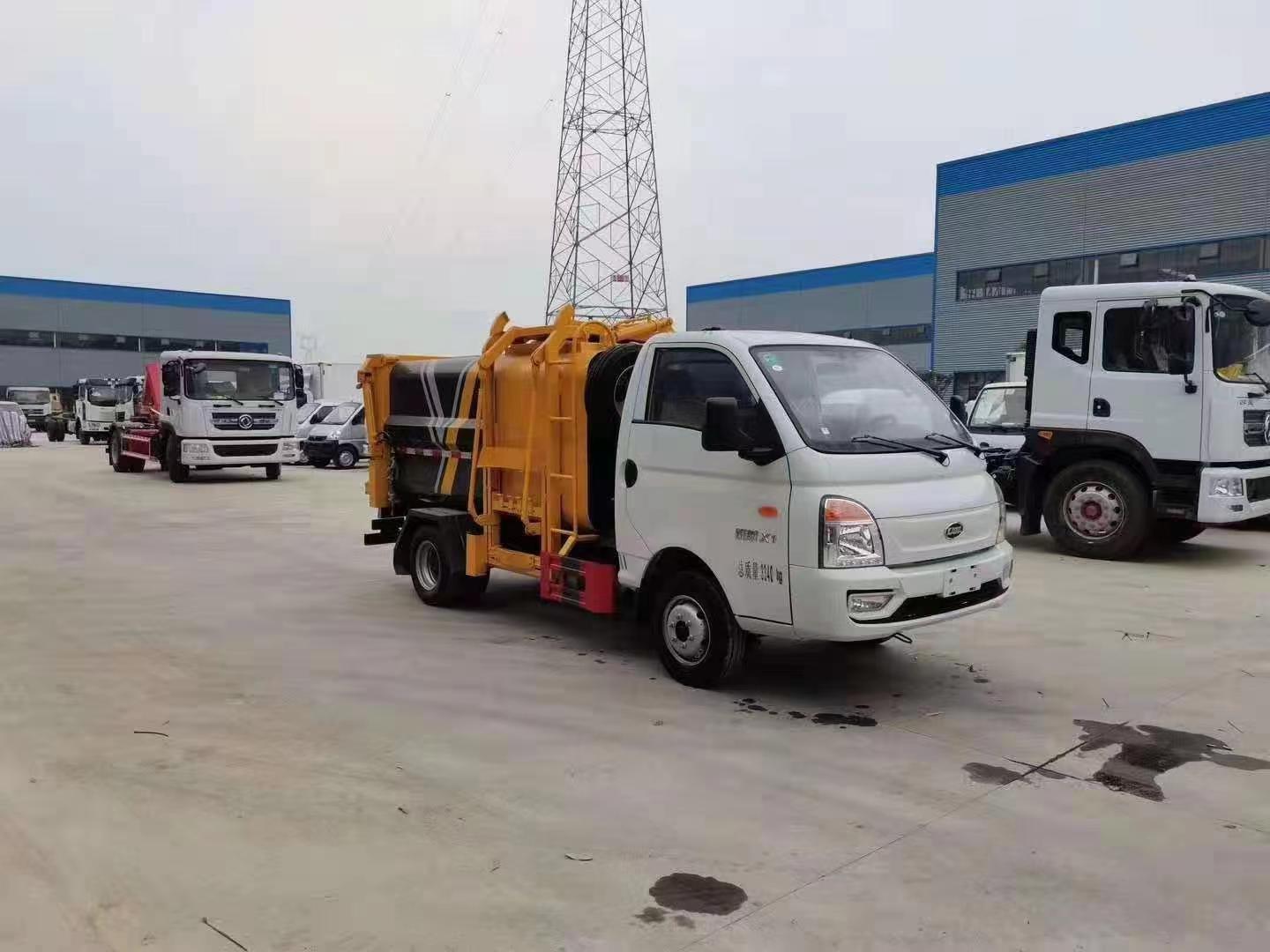 汽油蓝牌凯马侧装压缩垃圾车多少钱