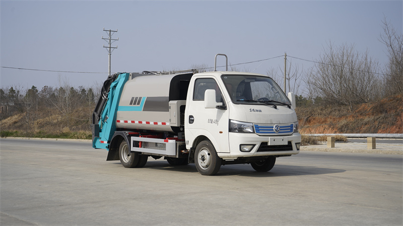 5方东风纯电动垃圾压缩车价格