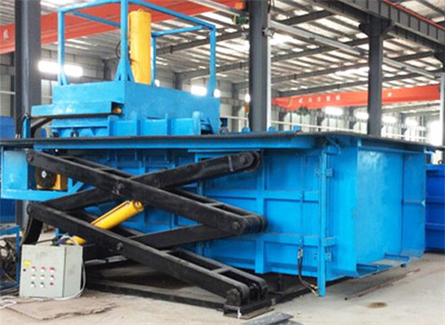 地埋垂直压缩垃圾中转站(折叠臂式)