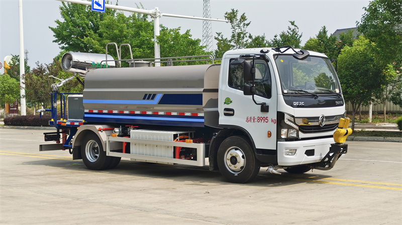 纯电动东风凯普特7方抑尘车您的城市清洁伙伴