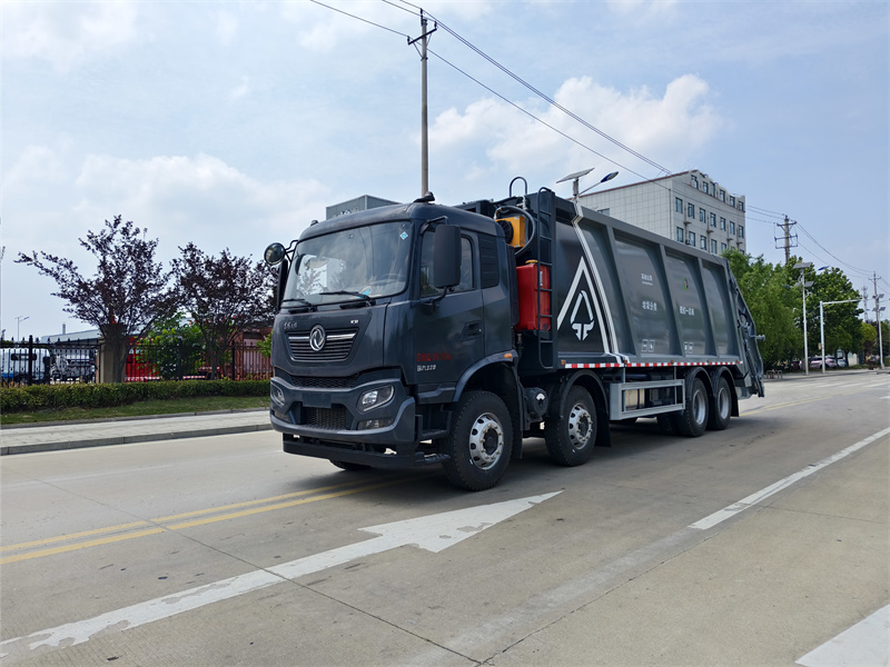  东风天锦前四后八压缩垃圾车