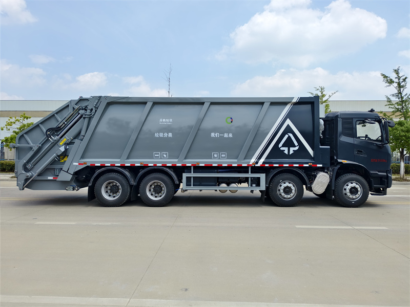  东风天锦前四后八压缩垃圾车