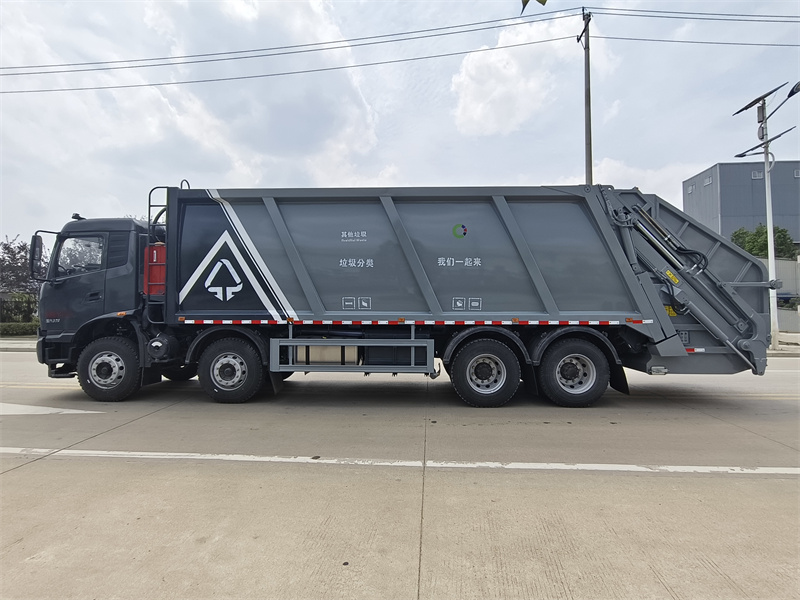  东风天锦前四后八压缩垃圾车