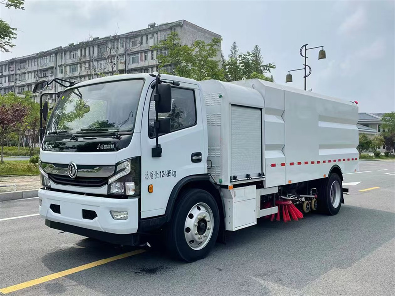10方东风凯普特纯电动道路洗扫车