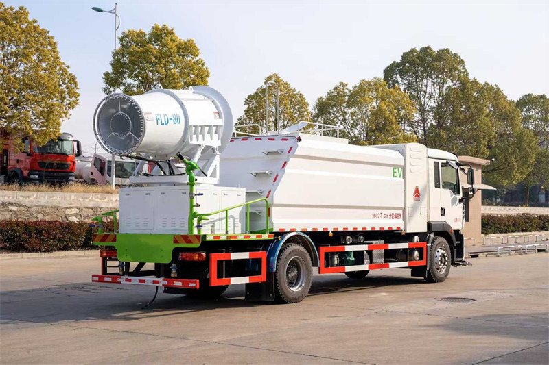 10吨重汽豪沃纯电动抑尘车