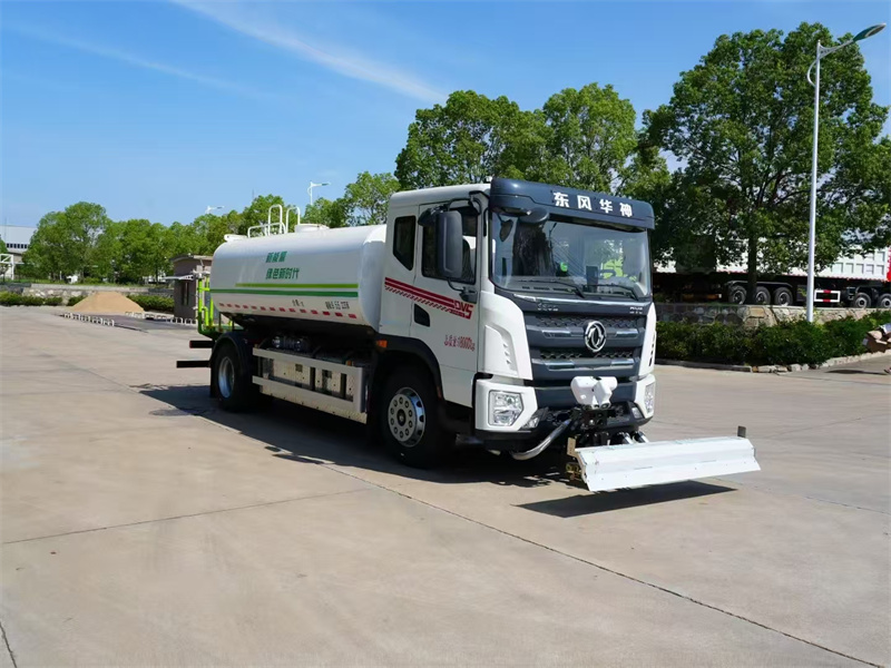 12吨东风华神纯电动清洗洒水车