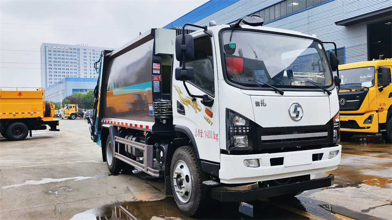 12方陕汽德龙压缩垃圾车