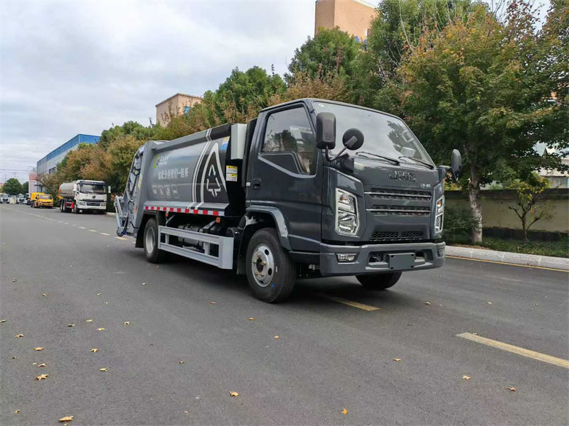 6方江铃顺达蓝牌地库压缩垃圾车