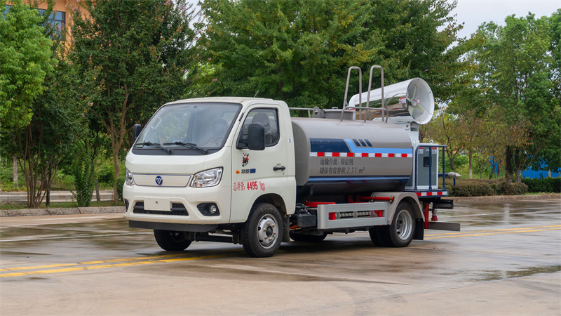 3吨福田祥菱M2纯电动抑尘车