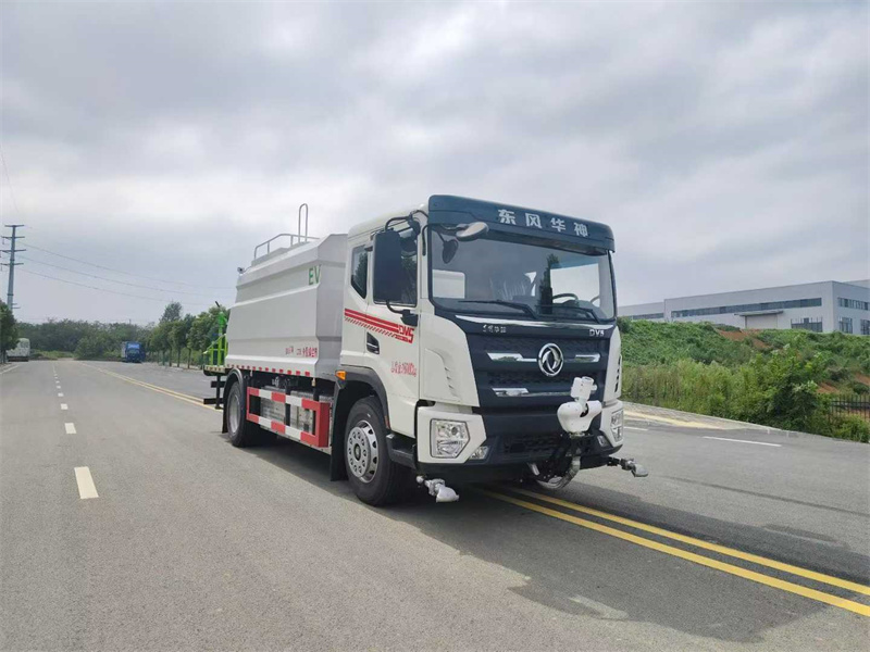 15吨东风华神DV5纯电动雾炮车绿色降尘新势力