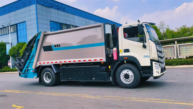 15方福田欧曼纯电动压缩垃圾车