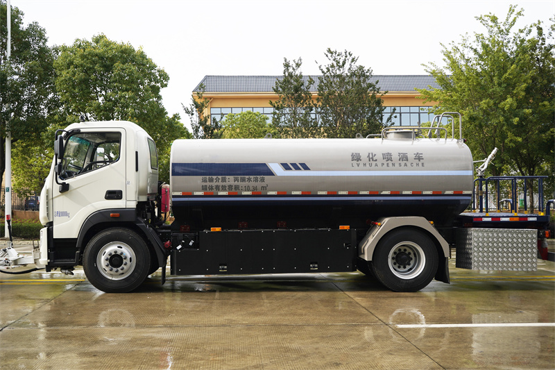 14吨福田欧曼纯电动清洗洒水车