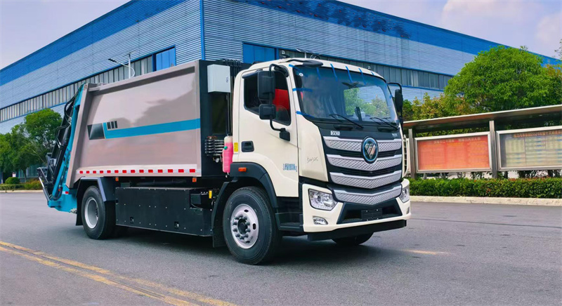 15方欧曼纯电动压缩垃圾车让您告别续航焦虑与二次污染