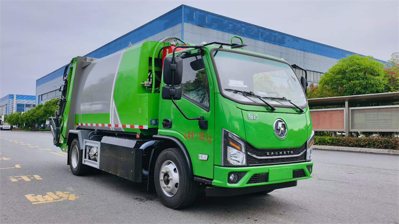 8方陕汽智云纯电动压缩垃圾车